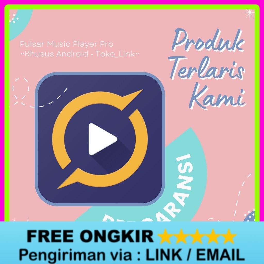 Software  Pulsar Music Player Pro  -   Garansi Termurah