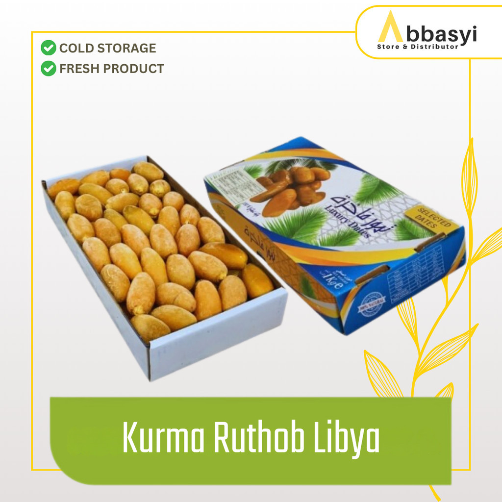 

Kurma Ruthob Libya 1kg FRESH MATANG MANIS