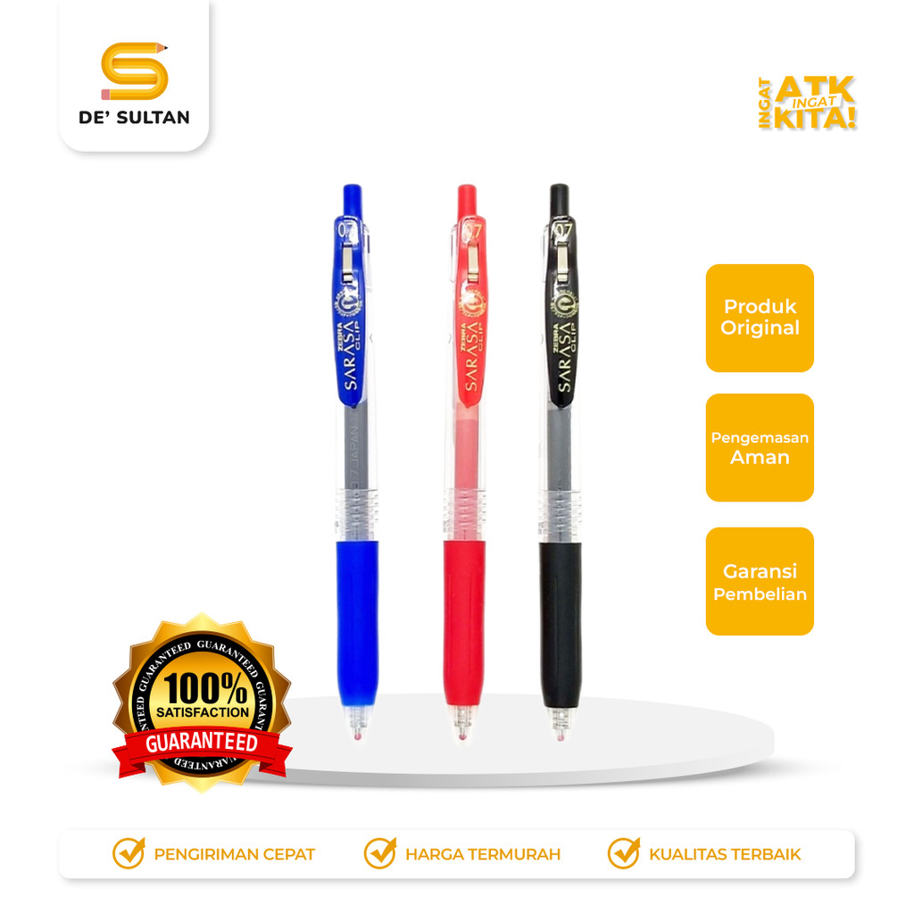 

ZEBRA PULPEN GEL SARASA JJB15 0.7mm (1LSN/ 12PCS)