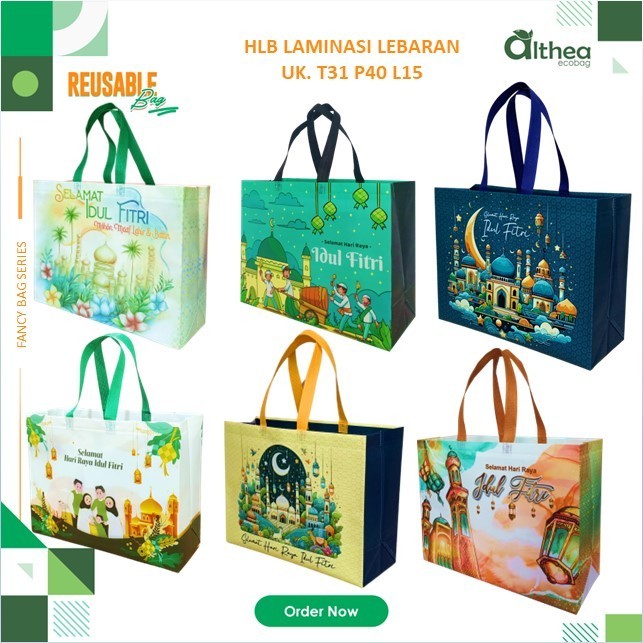 

Tas Parcel Lebaran Laminasi | Goodie Bag Idul Fitri | Tas Bingkisan Lebaran | Tas Lebaran 31x40x15