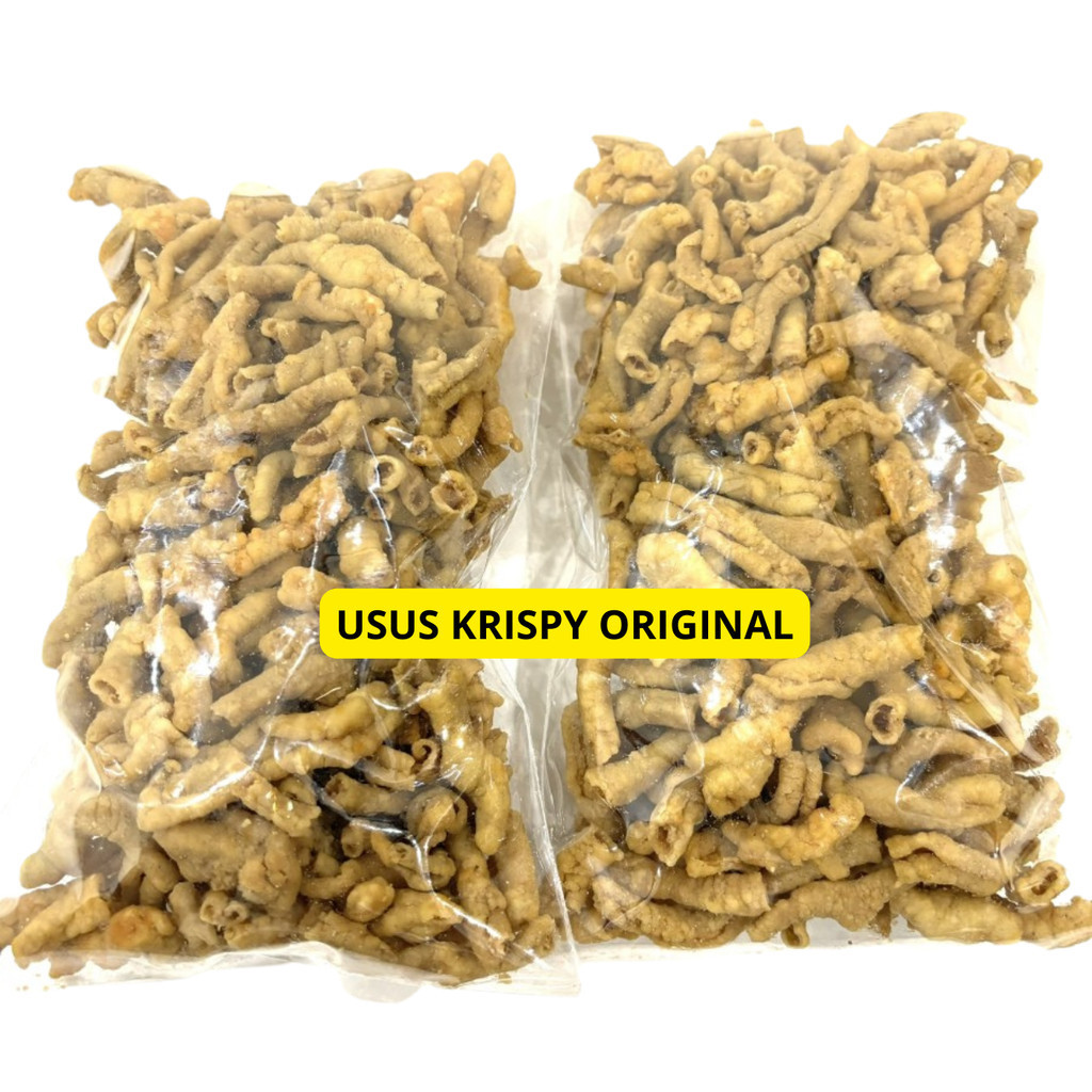 

SALE - keripik usus ayam super gurih renyah enak 1kg