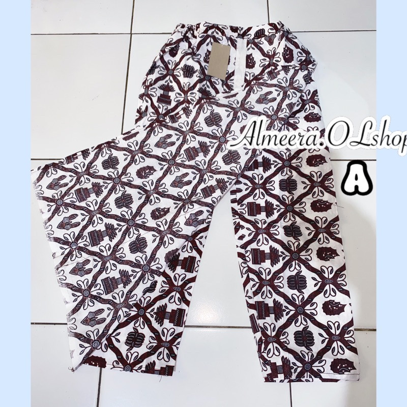 LURIK celana wiru anak bawahan surjan baju adat jawa sarung celana