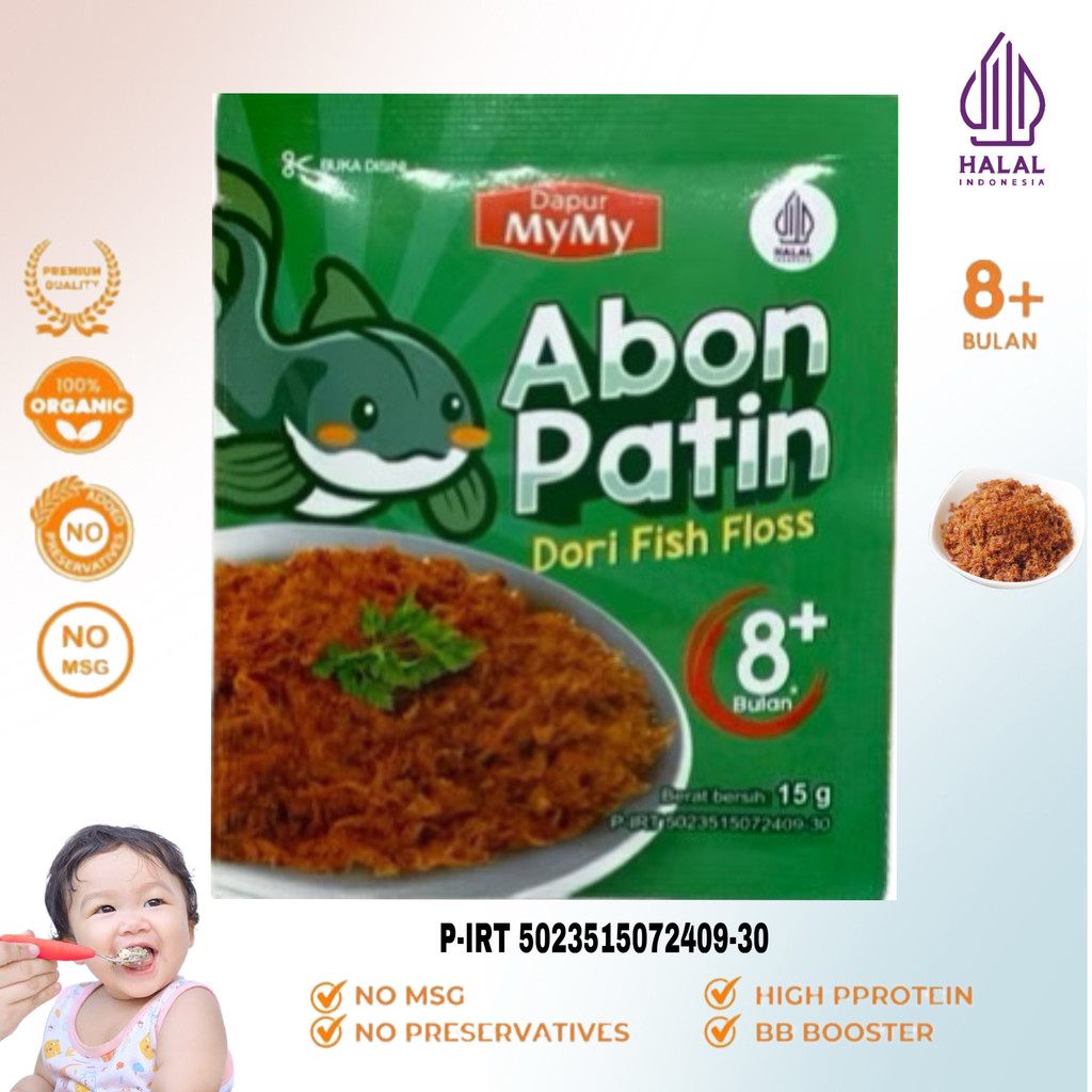 

AYU- Abon MPASI Anti GTM Abon Patin Penambah Nafsu Makan Anak Tanpa Campuran Kemasan Ekonomis