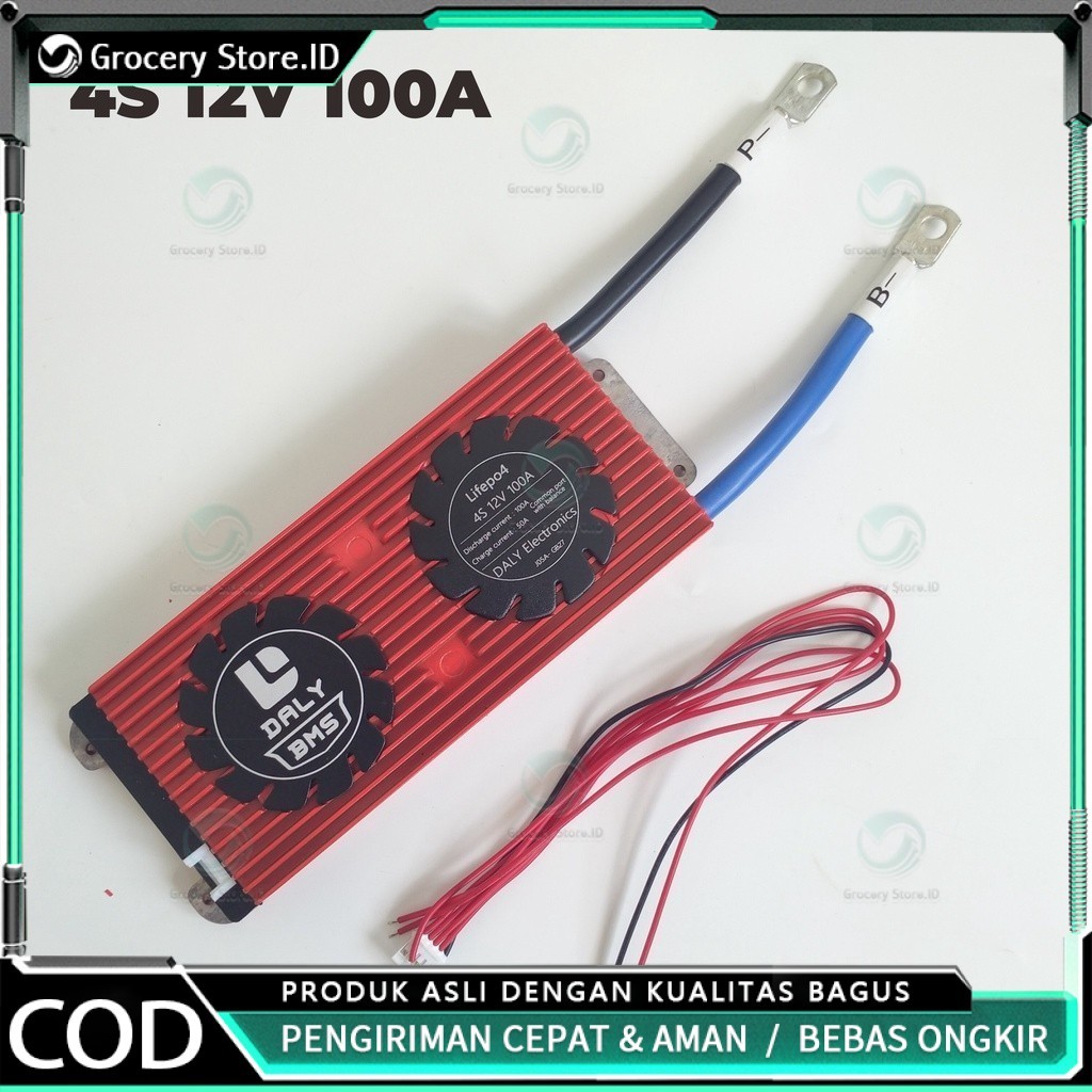 MS Baterai Lithium Iron Phospate Lifepo4 4S 12V DALY 200Ah/ BMS LiFePO4 4S 8S 16S 20S 50A 60A 80A 10