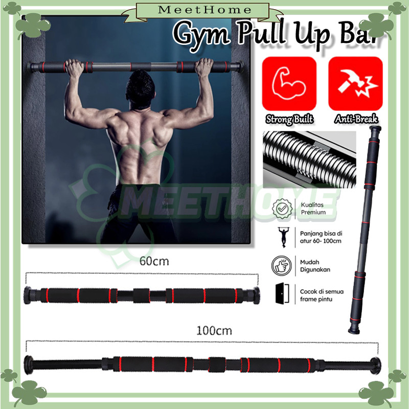 Pull Up Bar Dinding Door Chinning Alat Pull Up Dinding Pintu Fitnes Olahraga