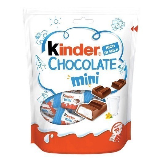 

KINDER Chocolate Mini Rich in Milk Travel Edition 120gram asal Eropa