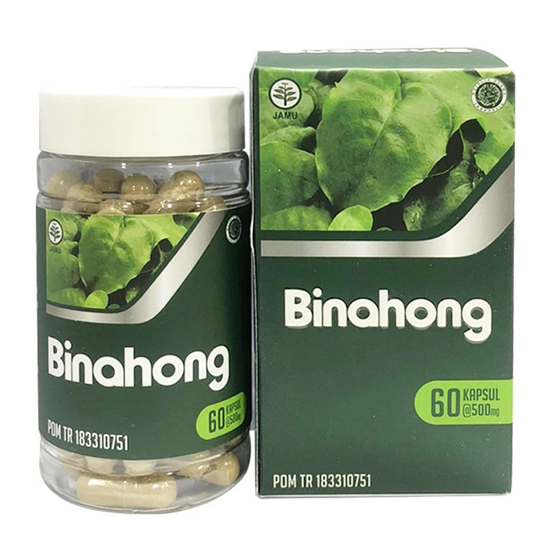 KAPSUL BINAHONG ORIGINAL KAPSUL DAUN BINAHONG ORIGINAL 100% ori100%