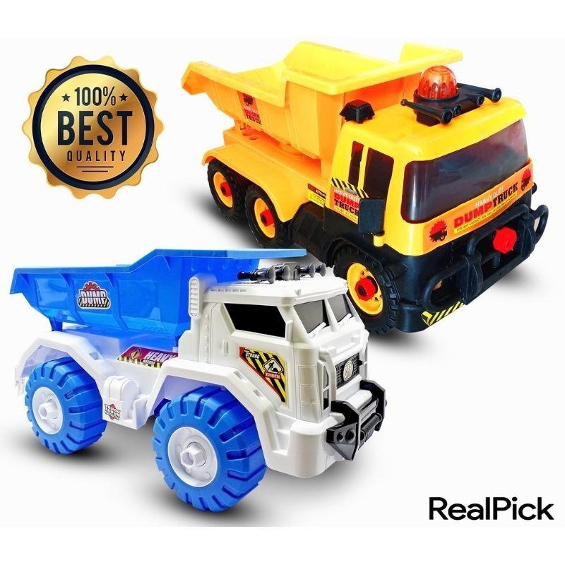 ( Bisa Cod ) VIRALL!!MAINAN ANAK MOBIL DUMP UKURAN BESAR /MAINAN TRUK PASIR DUMP M2 SNI MURAH