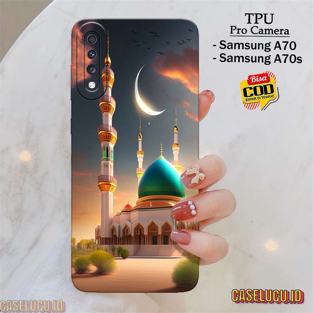 Casing Hp Samsung A70 / A70S Terbaru - Fashion Case Muslim - Case Samsung A70 / A70S - Soft Case Hp 