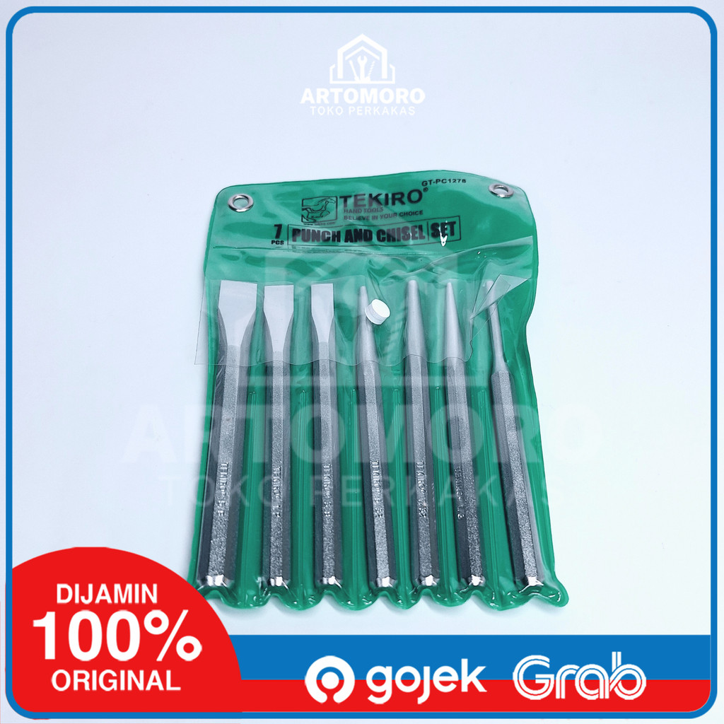 Punch And Chisel 7PCS Tekiro GT-PC1278 / Pahat