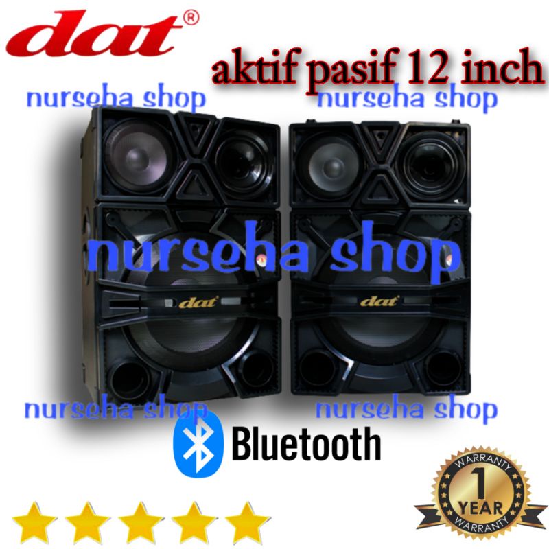 Speaker Aktif pasif dat dx 121 12inch Original  dx121 aktive pasif