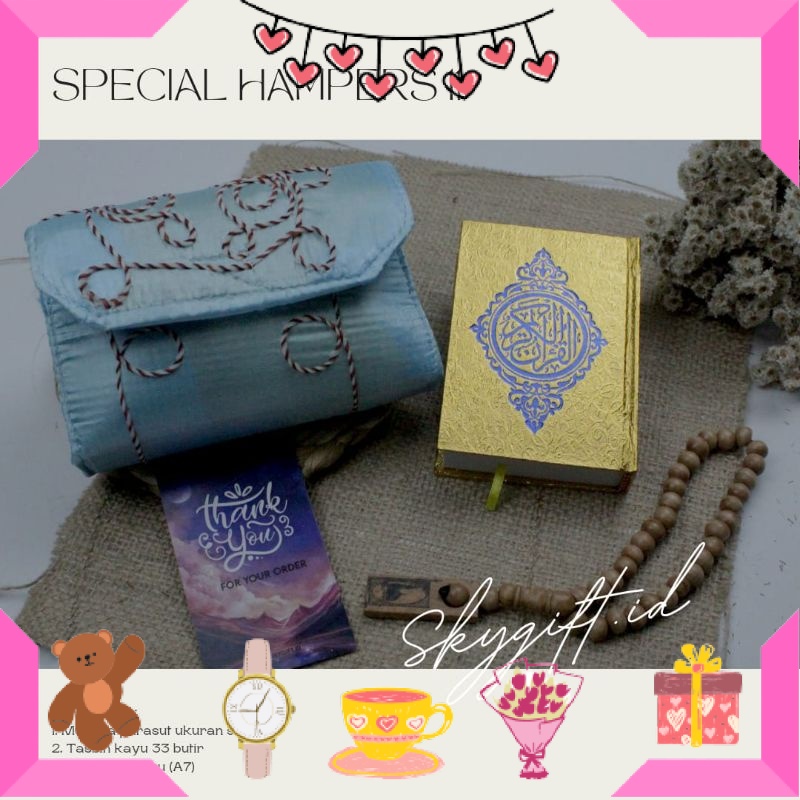 

KADO HAMPERS BAYI ANAK MUDA REMAJA PACAR KEKASIH BIKIN ROMANTIS ANNIVERSERY/ GIFT BOX KADO ULTAH CEWE KADO ANNIVERSARRY SET PERLENGKAPAN ALAT SHALAT LENGKAP CEWE COWO KADO ANNIV / ULTAH LAHIRAN WISUDA JADIAN