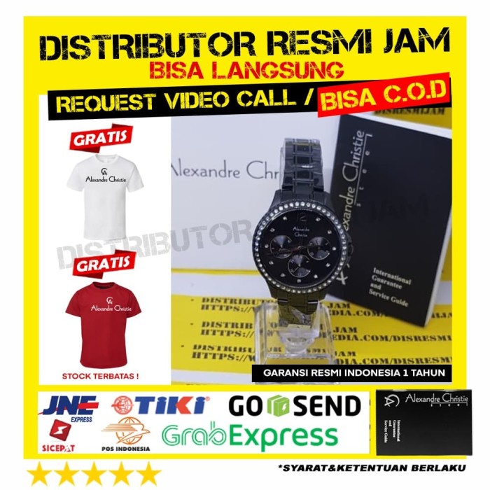 ALEXANDRE CHRISTIE 2768BF AC2768BF AC2768 GARANSI RESMI 1 TAHUN