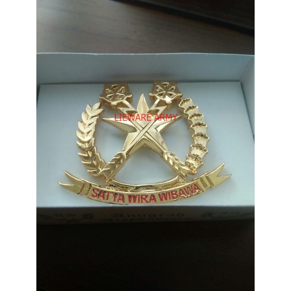 Brevet Wing Pin Pdh Chk Hukum Tni Ad
