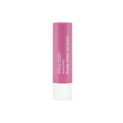 Wardah Everyday Fruity Sheer Lip Balm | Pelembab Bibir/VItamin Bibir/Lip Gloss/Lipbalm/Mask/Care