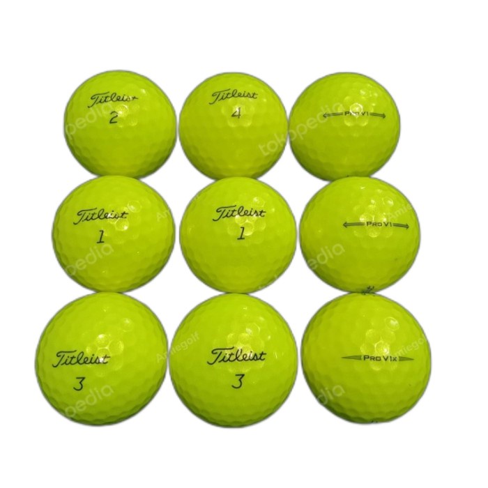 [Terbaru] Bola Golf Titleist PRO V1 Yellow grade A