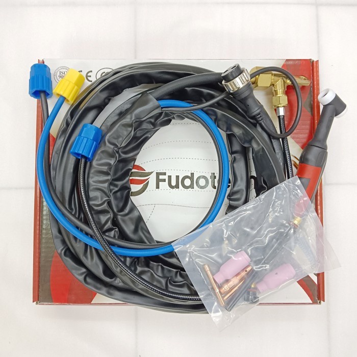 Tig Torch Stang Argon Tang Las Argon WP-18 4 Mtr WP 18 Water OTC Type