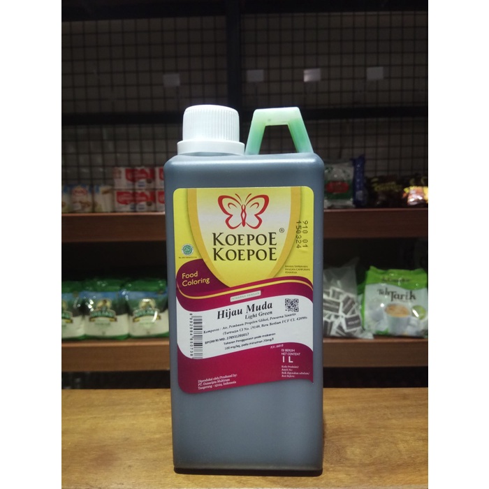 

Promo Termurah Pewarna Hijau Muda KOEPOE KOEPOE 1 Liter
