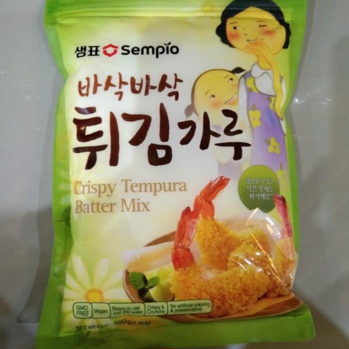 

New Produk Crispy Tempura Batter Mix SEMPIO - 500g
