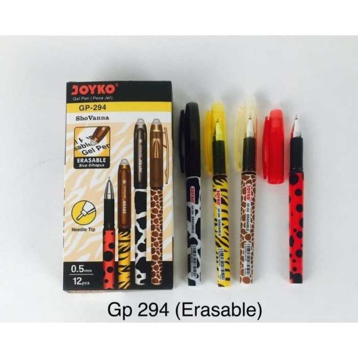 

[Best Seller] Pulpen Bisa dihapus Joyko GP-333 Shoyko6 (12pcs) - GP-294(12pcs)