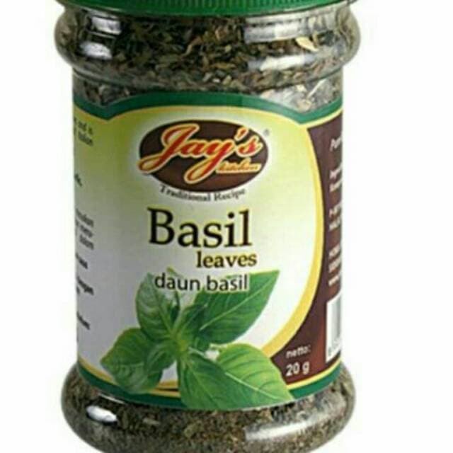 

JAYS BASIL LEAVES 20GR