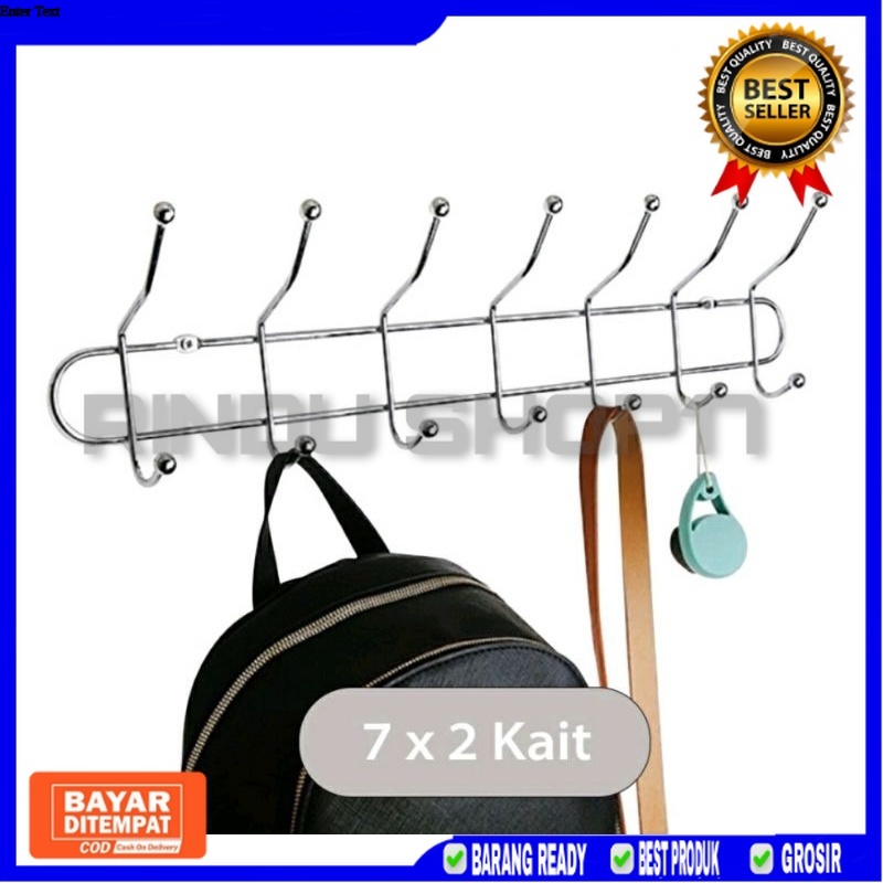 KAPSTOK / GANTUNGAN BESI STAINLESS TERLARIS