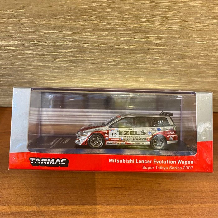 TARMAC WORKS MITSUBISHI LANCER EVOLUTION WAGON SUPER TAIKYU SERIES2007 LP27