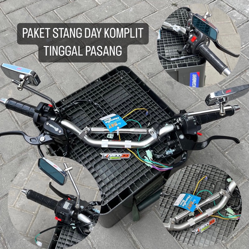 PAKET STANG DAY SET HOLDER STANG STIR DAY SET HOLDER KSR VIXION PAKET STANG DAYTONA STANG DAY SET HO