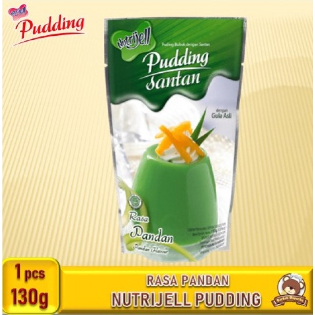 

Nutrijell Pudding Rasa Pandan 130g Powder Bubuk Puding