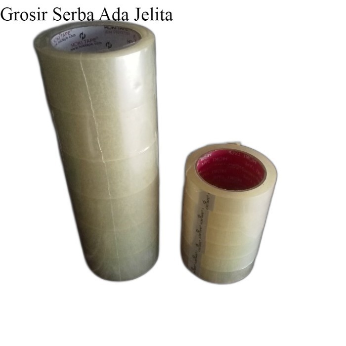 

Lakban / Selotip Bening Hoki - 24 mm dan 48 mm