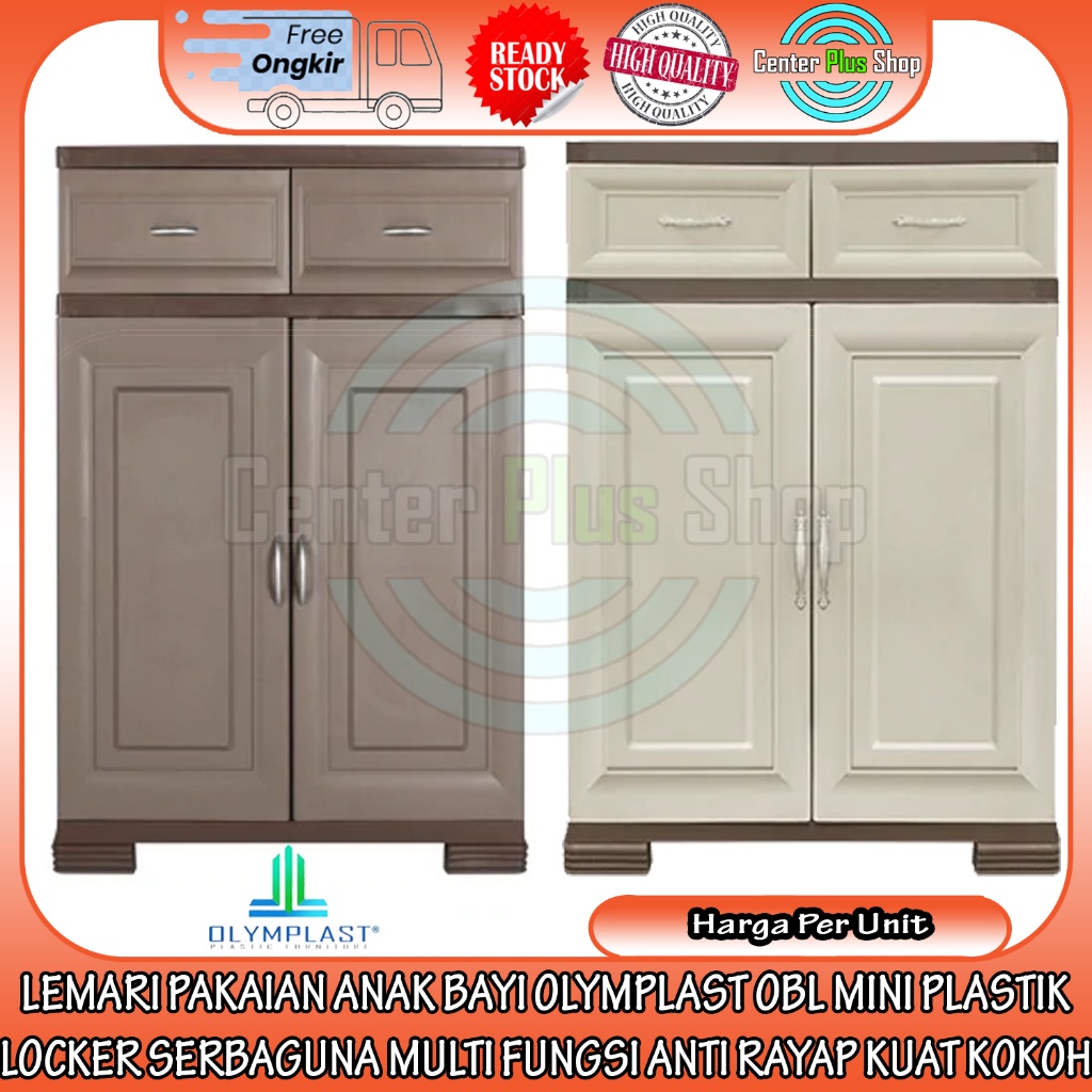 [INSTAN] LEMARI PAKAIAN ANAK BAYI OLYMPLAST OBL MINI PLASTIK LOCKER LOKER LACI TEMPAT PENYIMPANAN BA