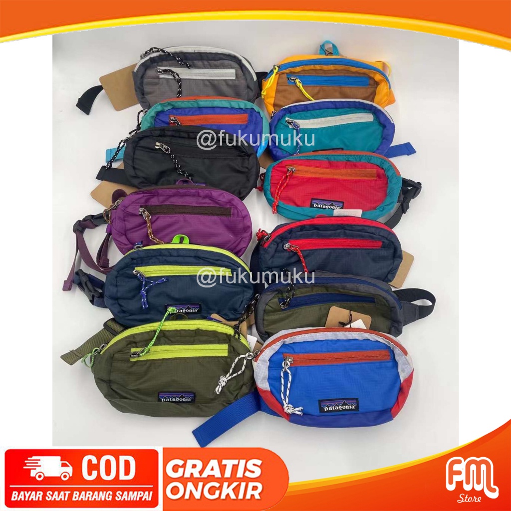 TR54YH MINI HIPPACK PATAGONIA WAIST BAG OUTDOOR / SELEMPANG MINI ULTRALIGHT