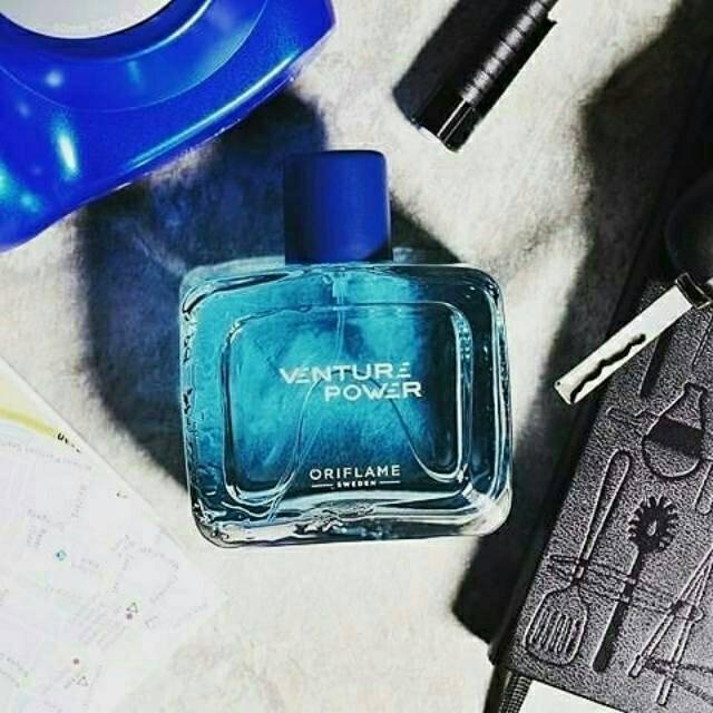 Bdt.17 Venture Power eau de Toilette parfum pria termurah, Parfum Oriflame, parfum Original Oriflame
