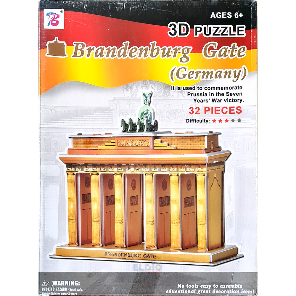 Puzzle 3 Dimensi 3D Puzzle 1001EFT
