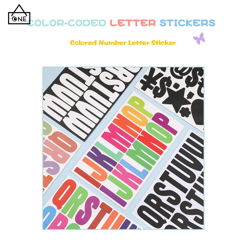 

COD❤️Stiker ,DIY ,Stiker Bahan Dekorasi Helm, Skateboard Stiker Bahan, Dekorasi Helm, Alfanumerik