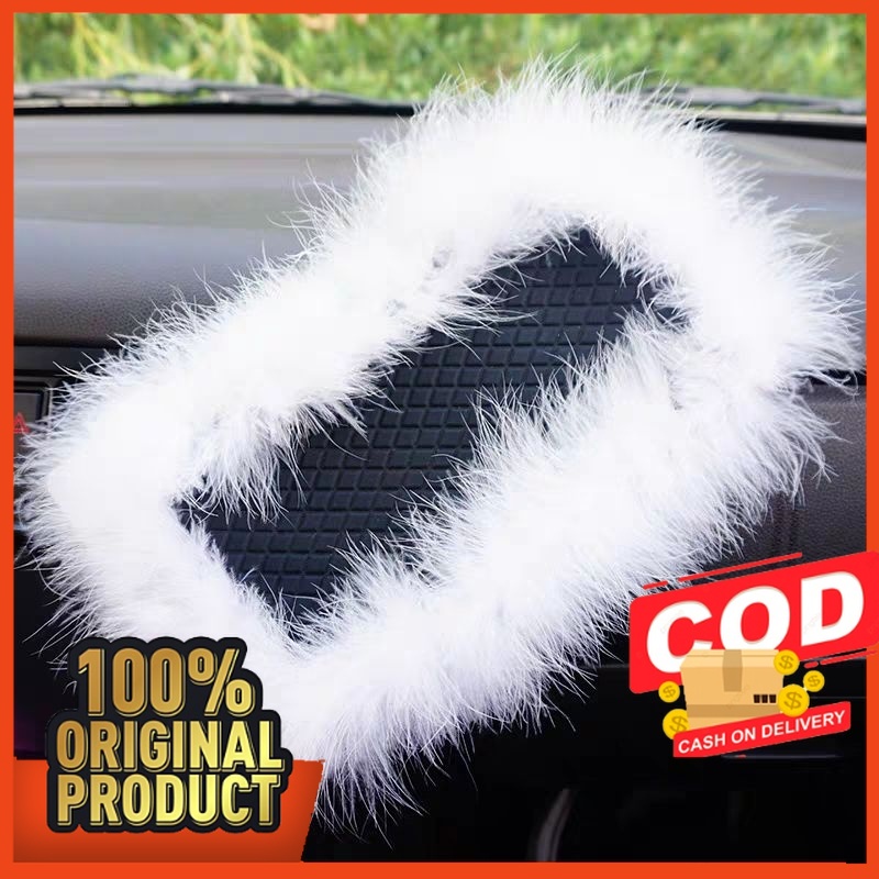 HOSELTatakan Dashboard Mobil Dengan Hiasan Bulu Anti Slip Dashboard