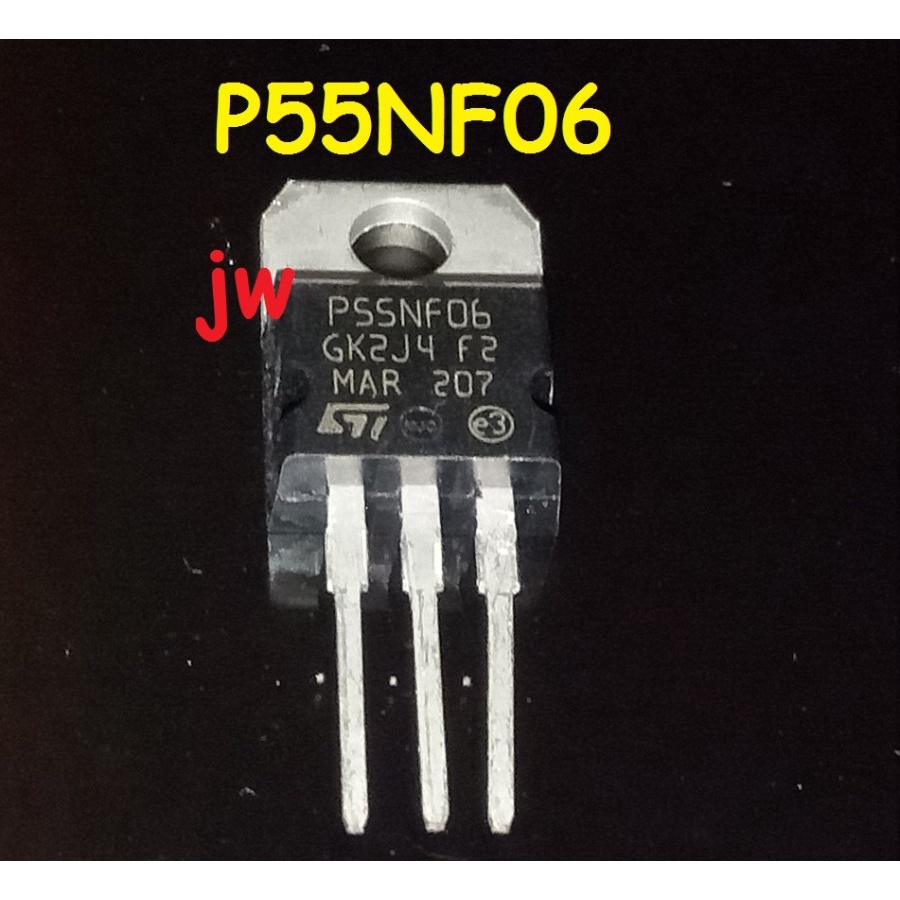 MOSFET STP55NF06 P55NF06 55NF06 55N06 50A 60V