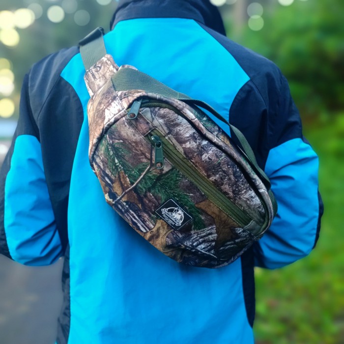 tas camo slempang berburu