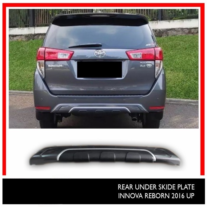 REAR SKID PLATE INNOVA REBORN REAR SKID PLATE PENGAMAN BELAKANG