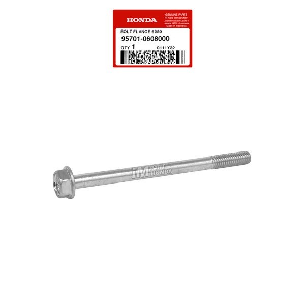 95701-0608000 Baut 10 Kunci 10 Panjang 8.5 Cm Bolt Flange 6X80