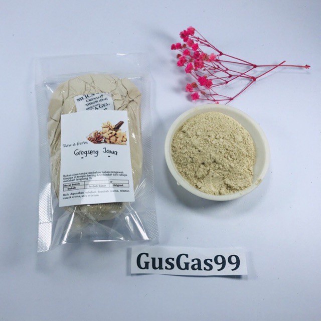 

(50gr) Ginseng Jawa Kolesom Jawa Som Gingseng Jawa Bubuk Murni Tradisional Herbal Jurus Sehat Rempah JSR
