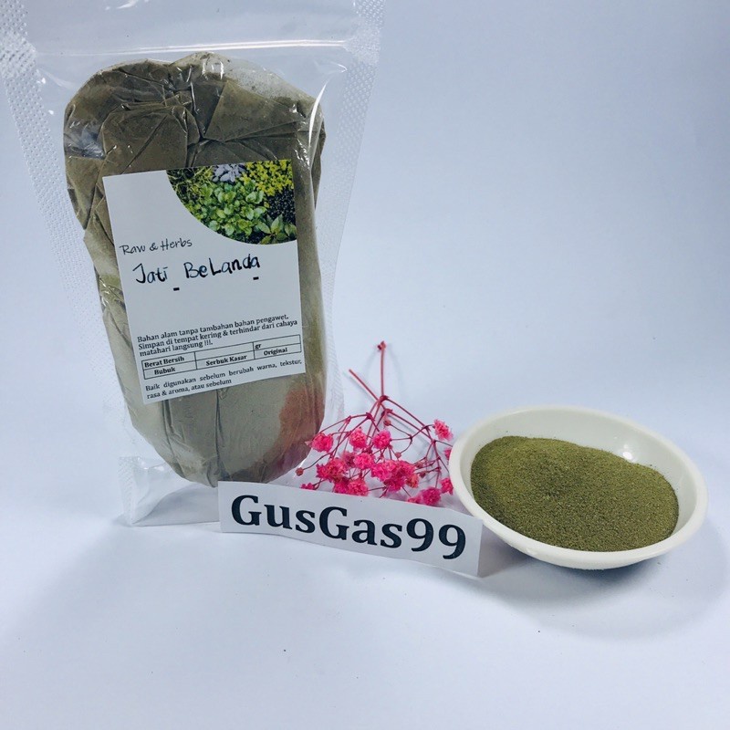 

(100g) Daun Jati Belanda Kering Herbal Tradisional Pelangsing Detox MURNI Jurus Sehat Rempah JSR