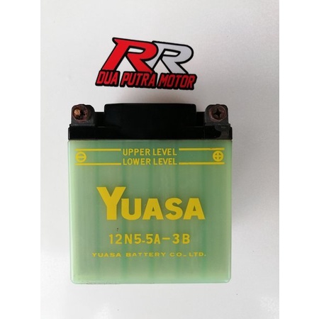 aki acu accu basah 12N5.5A-3B 12N5 5A 3 B motor yamaha as3 yas1 yasi ls2 rd125 rd250 rd350 rd 125 25