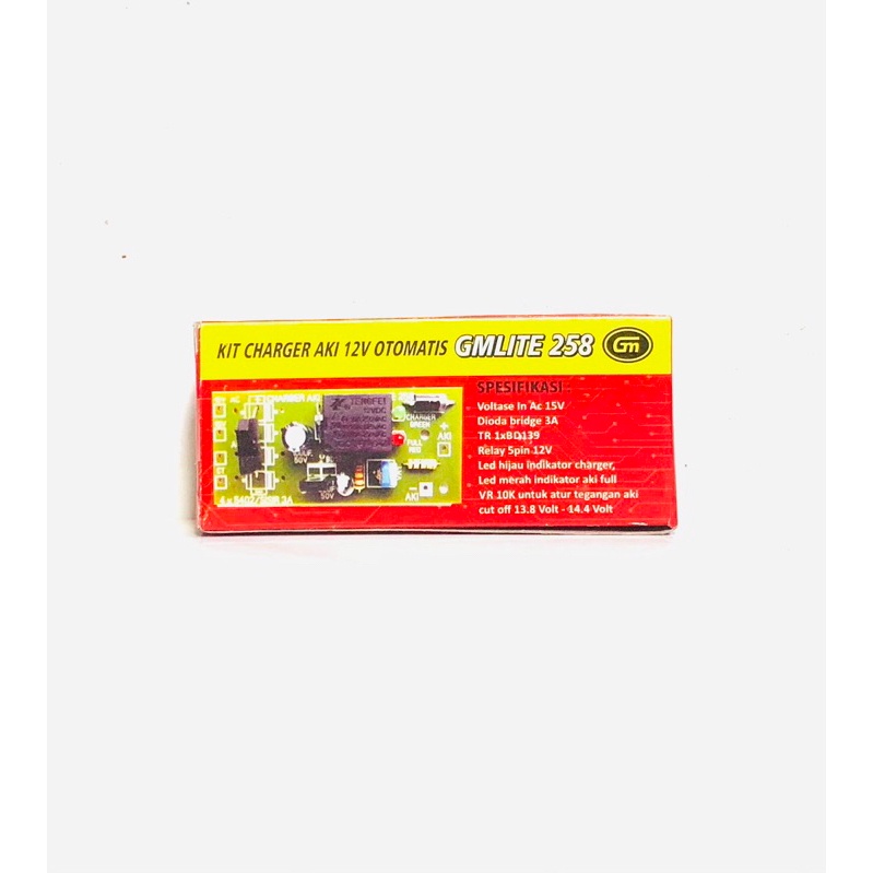 Kit Charger Aki 12 V Otomatis GMLITE 258