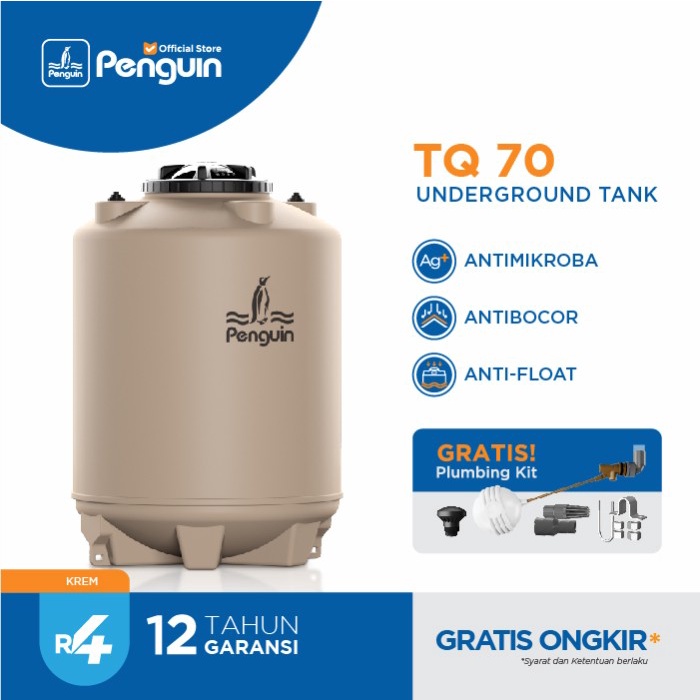 Tangki Penguin | Toren | Tandon Air TQ 70 - 700 Liter