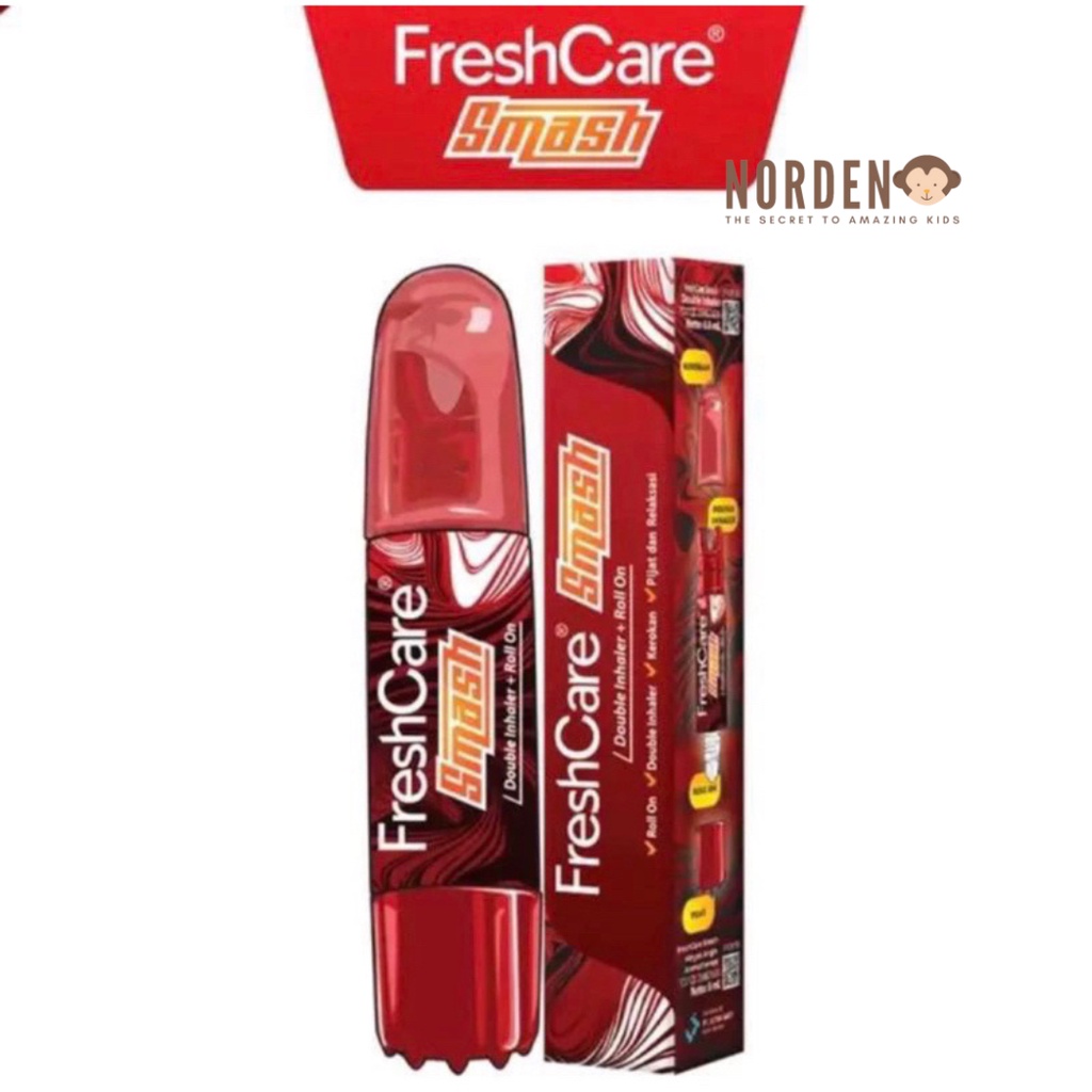 [ND] Fresh Care Smash Double Inhaler + Roll On / Fresh Care