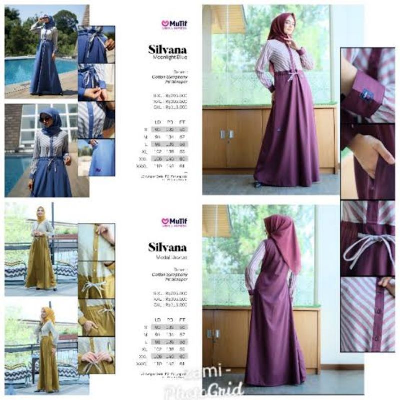 Gamis MUTIF Silvana