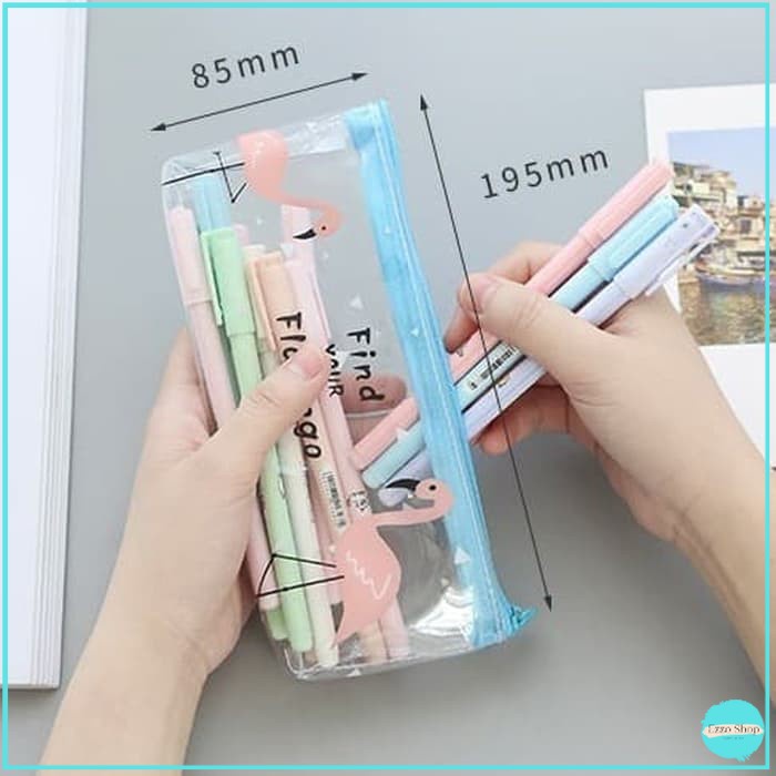 

Dompet Pensil Corak FLAMINGO