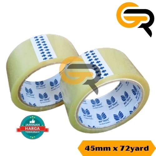 

Lakban Bening 72yard 45mm 2inch 66meter Lakban Murah Mytape Kualitas Daimaru Gudang Rekat