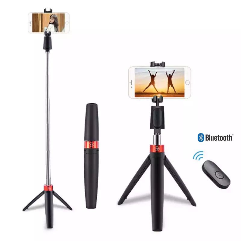 Tongsis NON LED Tripod Selfie Remote Selfie Control Bluetooth / Remote Remot Bluetooth Camera ISTANA